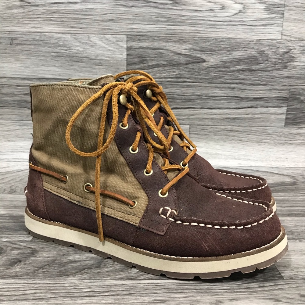 Sperry Brown Leather Boots